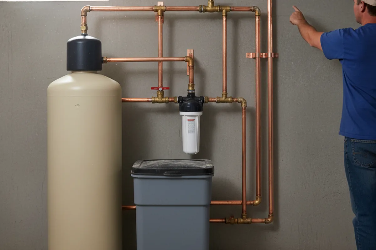 Whole-house water treatment system installed in Woodbridge